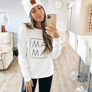 Ashco mama sweater size large